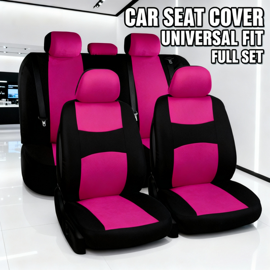 5 Seats Car Seat Cover,Car Seat Covers Full Set – Front and Rear Split Bench for Cars, Easy to Install Cover Set, Universal Fit for Cars Trucks and SUVs