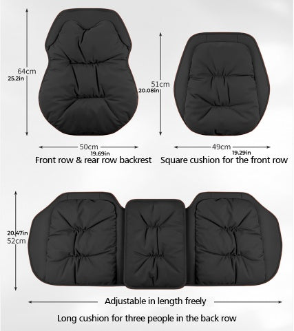 Universal Car Seat Covers for 5 Seats, Car Seat Cushion for Winter,Seat Protector with Non-Slip Back for All Workouts, All-Weather – Car Seat Cover