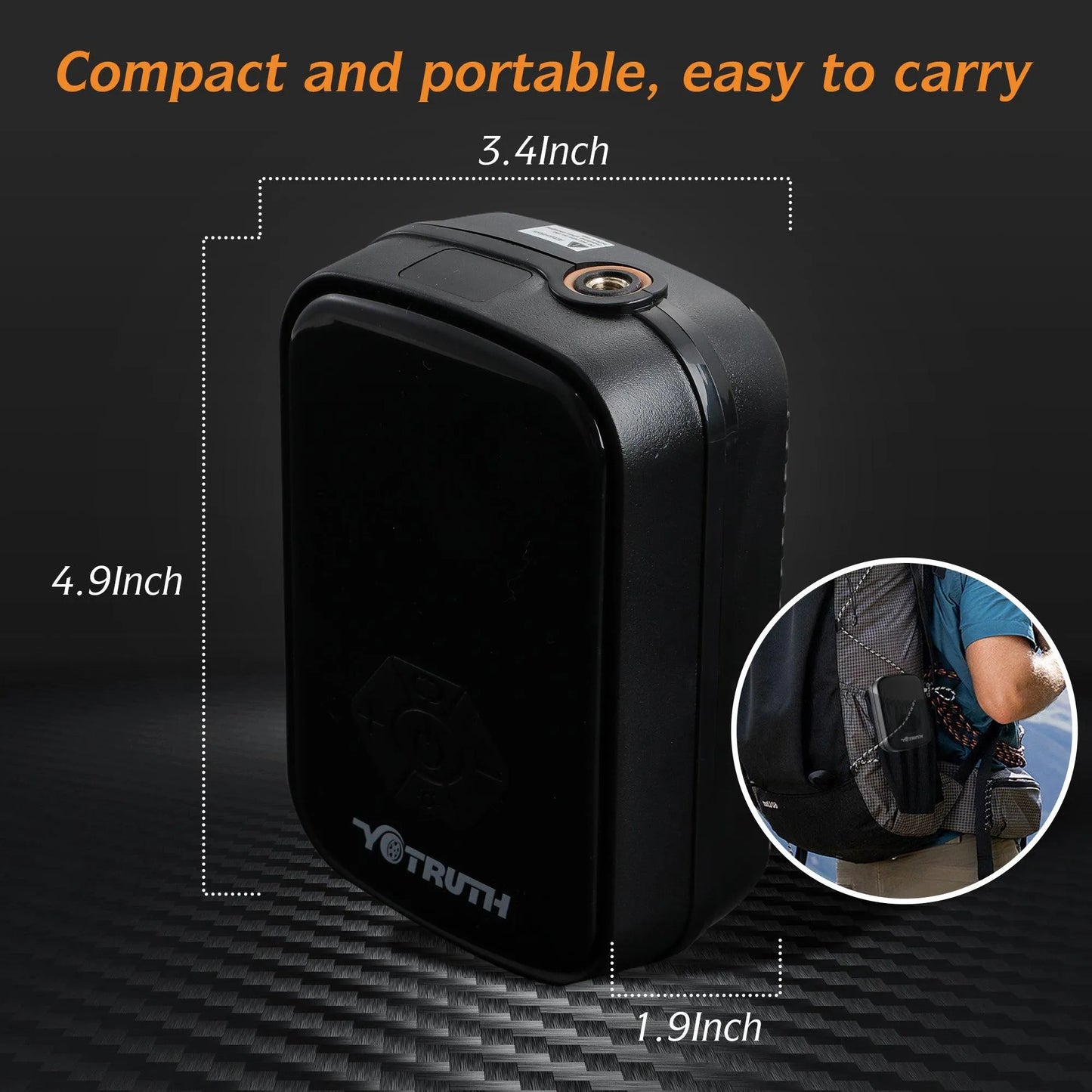 Yotruth 150PSI Portable Tire Inflator Yotruth 150PSI Portable Tire Inflator - Default Title - YOTRUTH