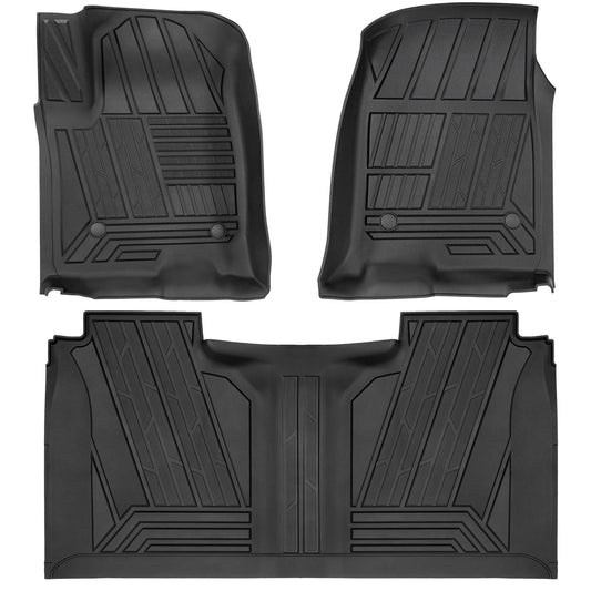 Yotruth Floor Mats for 2019-2024 Chevrolet Silverado/GMC Sierra 1500 Crew Cab & 2020-2024 Chevy/GMC 2500HD/3500HD Yotruth Floor Mats for 2019-2024 Chevrolet Silverado/GMC Sierra 1500 Crew Cab & 2020-2024 Chevy/GMC 2500HD/3500HD - Default Title - YOTRUTH