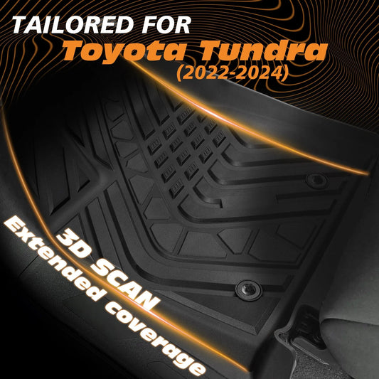 Alfombrillas Yotruth PRO para Toyota Tundra 2022-2024 (cabina doble)