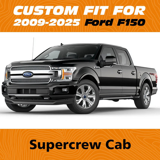 Fundas de asiento Yotruth para Ford F150 SuperCrew 2015-2024 y F250/F350/F450 Super Duty Crew Cab 2017-2024