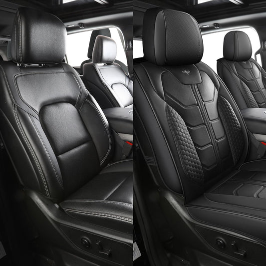 LINGVIDO Chevy Silverado Seat Covers - Custom Fit for GMC Sierra, Pickup Truck Seat Cover for 07-25 1500 2500HD 3500HD, Regular Cab, Double Cab, Crew Cab, LT, LZT, RST, Trail Boss