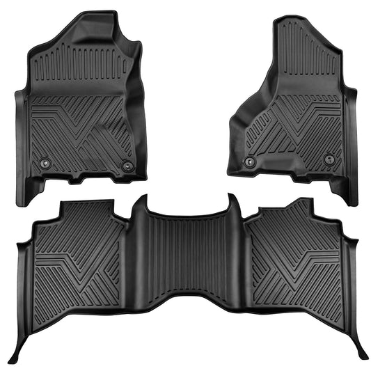 Motor Trend FlexTough vs. YOTRUTH Custom Fit Floor Mats for Trucks: The Best Choice for Your Truck - YOTRUTH