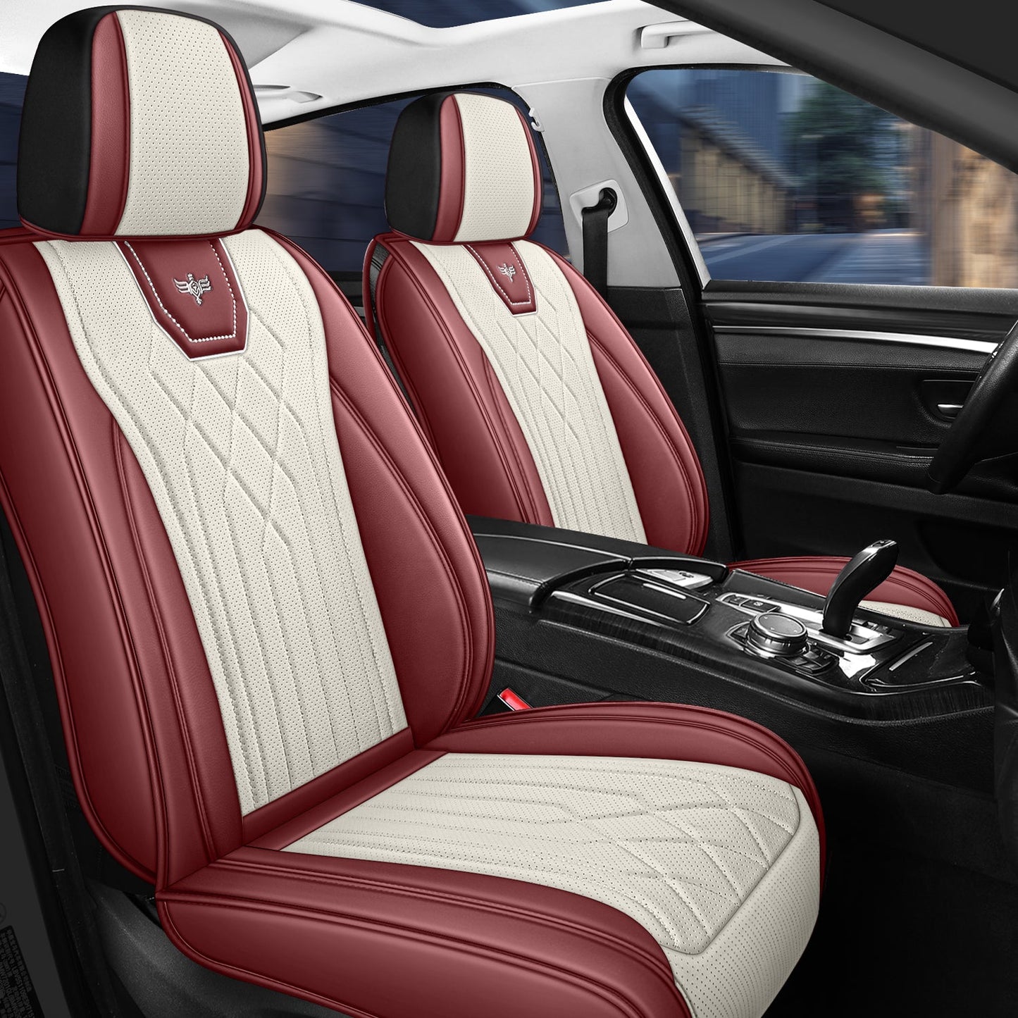 2&5-Seat Car Seat Covers, Full Coverage All-Season Car Seat Cushions, Auto Accessories, Vehicle Interior Upgrade, Stylish Car Covers, Soft Cushioning, Easytoclean Material, Longdistance Drivers, Christmas gift