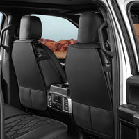 Yotruth Seat Covers for 2009-2025 Ford F150 SuperCrew & 2017-2024 F250/F350/F450 Super Duty Crew Cab with Waterproof Faux Leather - YOTRUTH