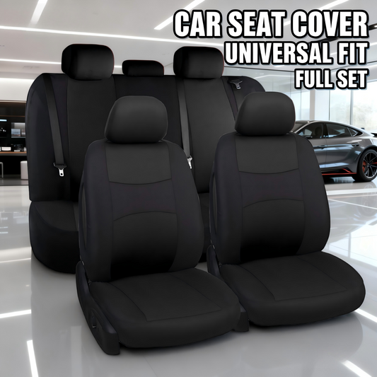 Car Seat Covers Set– Front and Rear Bench for Cars, Easy to Install Cover Set, Universal Fit for Cars Trucks and SUVs