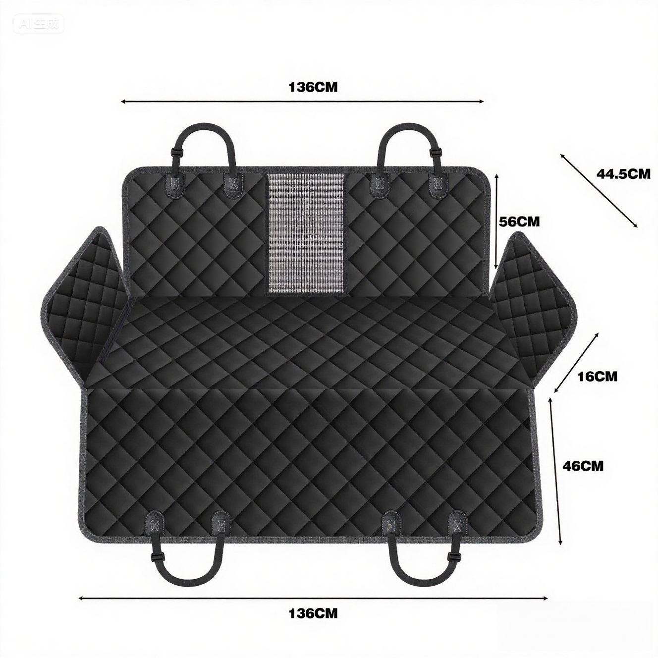 YOTRUTH Dog & Pet Seat Covers | Polyester, 10-Yr Warranty
