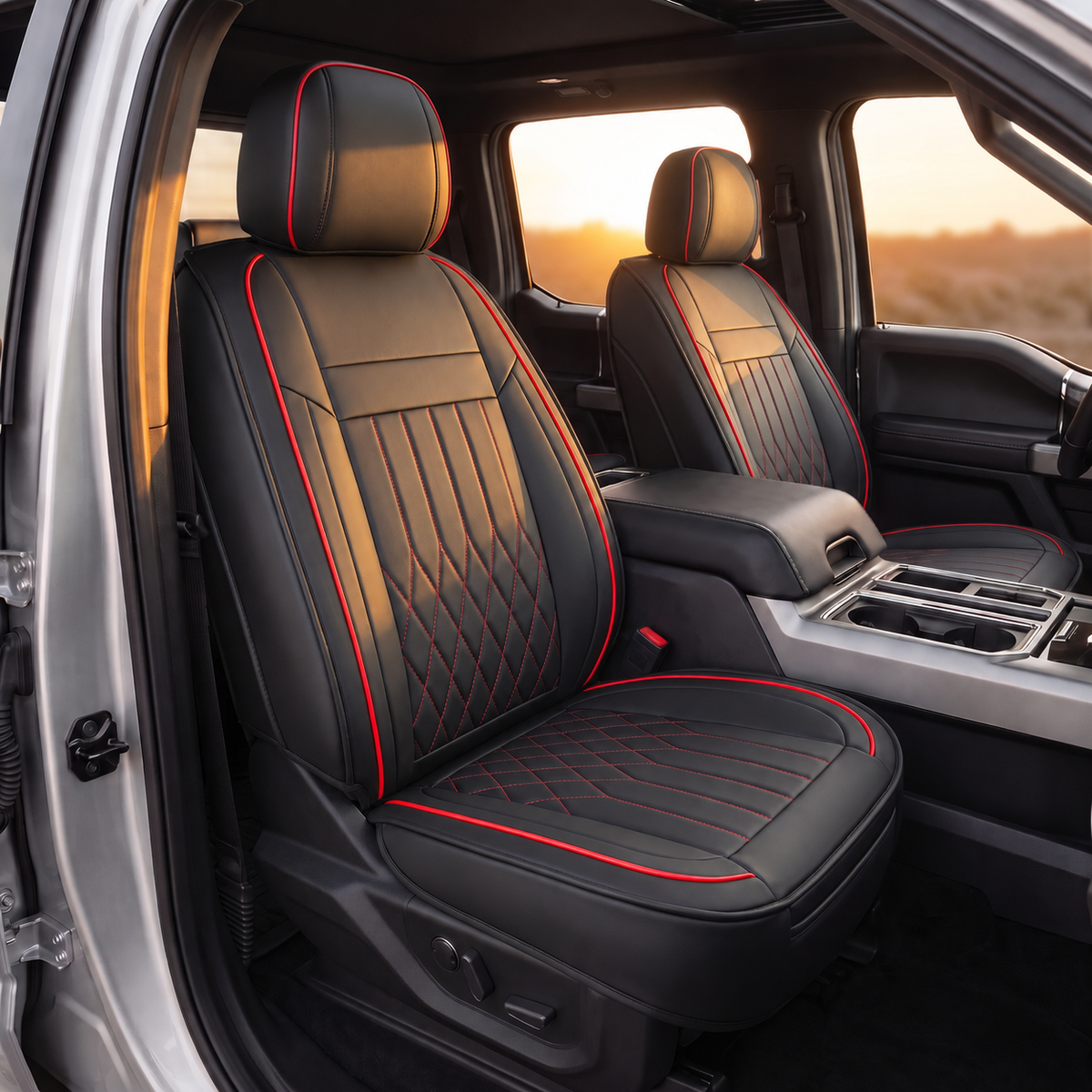 YOTRUTH Lingvido Edition 5-Seat Cover Set | Nappa-Feel