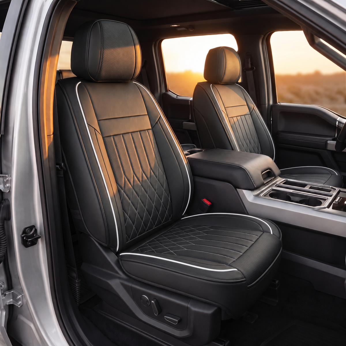 YOTRUTH Lingvido Edition 5-Seat Cover Set | Nappa-Feel