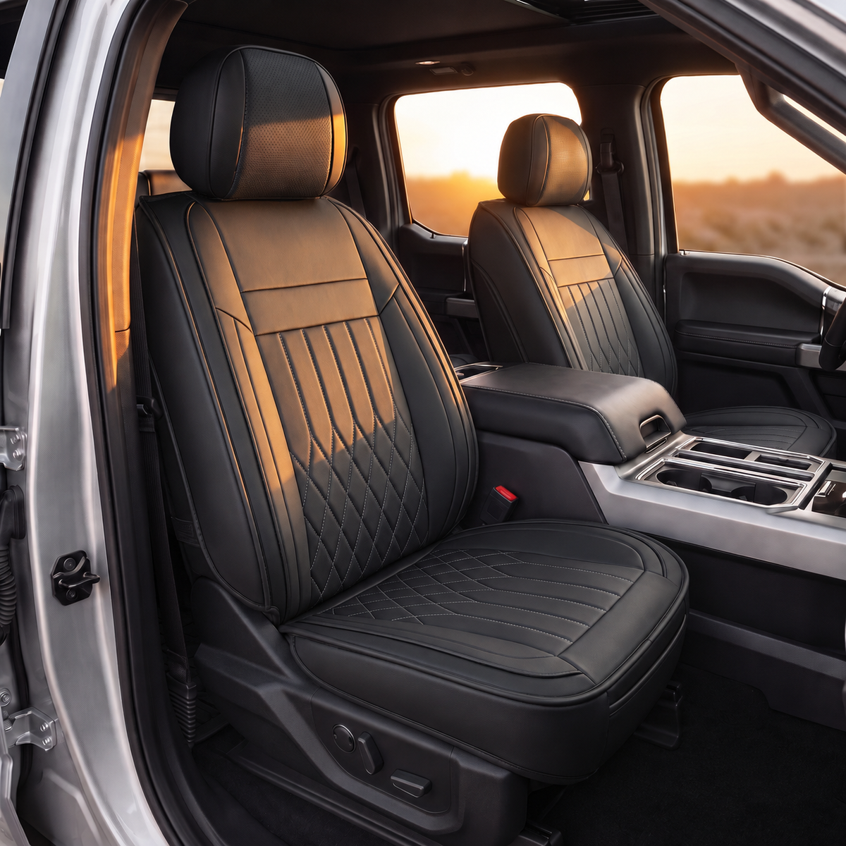 YOTRUTH Lingvido Edition 5-Seat Cover Set | Nappa-Feel