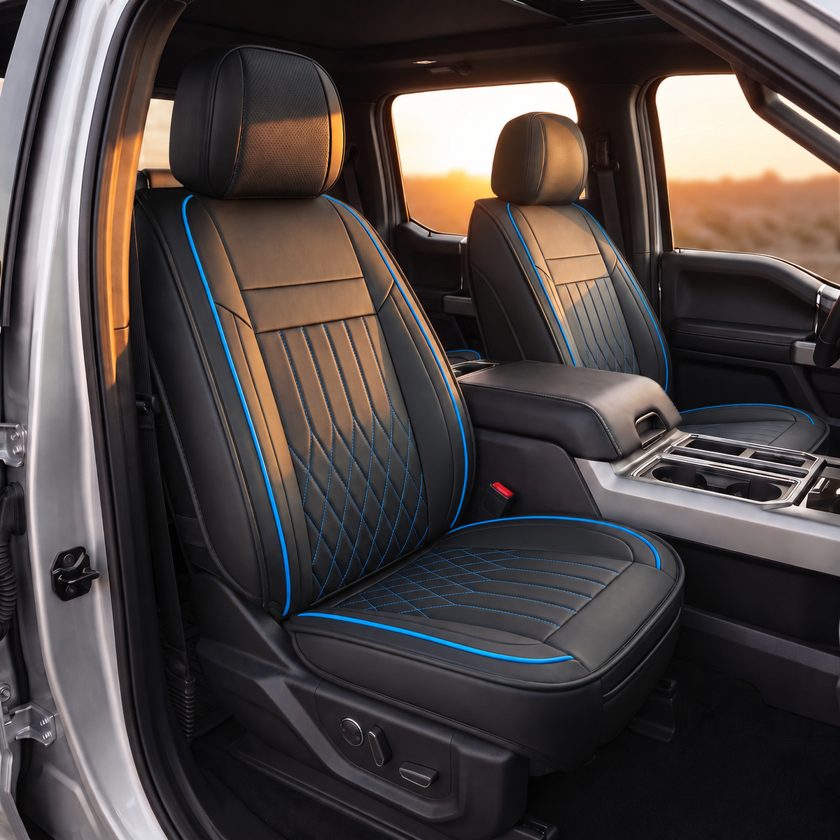 YOTRUTH Lingvido Edition 5-Seat Cover Set | Nappa-Feel