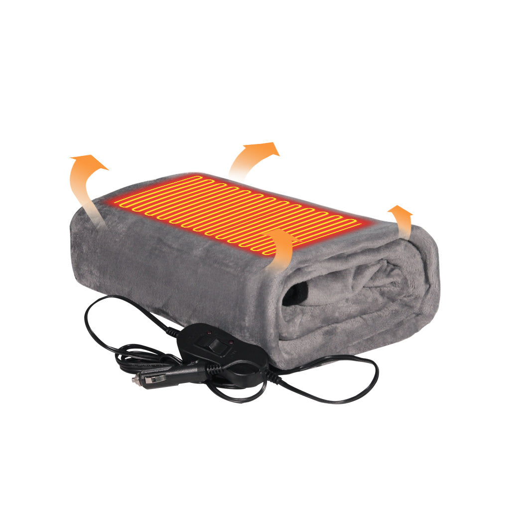 12-Volt Heated Car Blanket For Winter, Portable Heated Blanket For Travel, Electric Blanket For Car, Truck, SUV, RV, Electric Blankets, Electric Blankets Clearance Sale, As A Christmas Gift, Girly Car Staff