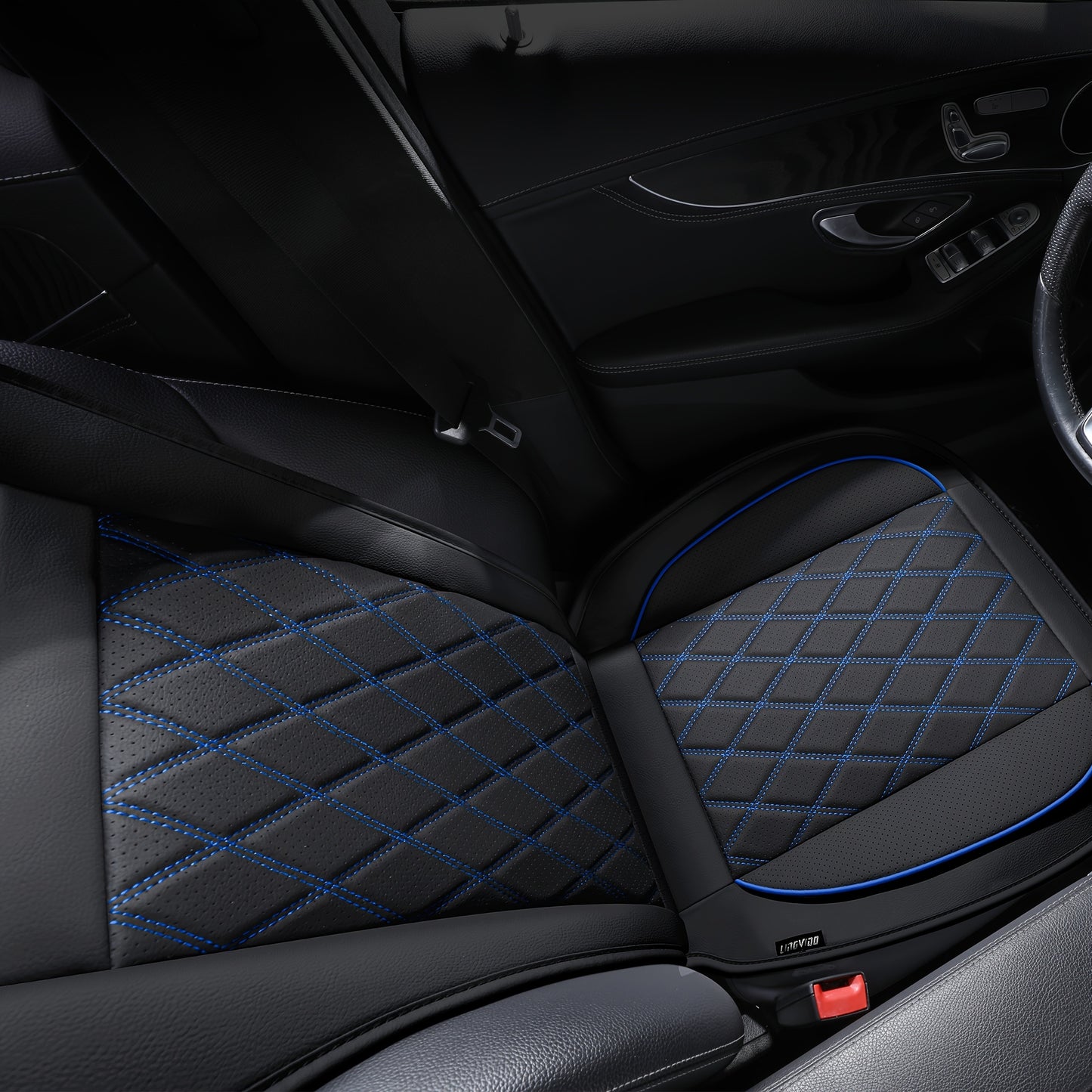 YOTRUTH Universal Front Seat Covers | Faux Leather, High-Back Bucket
