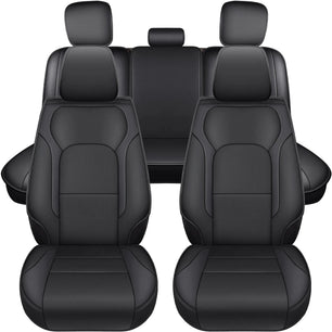 Yotruth Seat Covers for 2009-2025 Dodge Ram 1500 2500 3500 Crew Cab | Truck Seat Covers Full Set Dodge Ram Accessories, Black Yotruth Seat Covers for 2009-2025 Dodge Ram 1500 2500 3500 Crew Cab | Truck Seat Covers Full Set Dodge Ram Accessories, Black - Ram (09-18) - Flat Front + Curved Rear - YOTRUTH