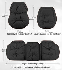 Universal Car Seat Covers for 5 Seats, Car Seat Cushion for Winter,Seat Protector with Non-Slip Back for All Workouts, All-Weather – Car Seat Cover