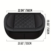 YOTRUTH Universal Front Seat Covers | Faux Leather, High-Back Bucket