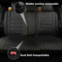 [Clearance] Car Seat Covers – Waterproof Seat Covers for Cars – Compatible with Honda Civic, Toyota Camry Corolla, Fit for Front Rear Seats Most Sedans SUV