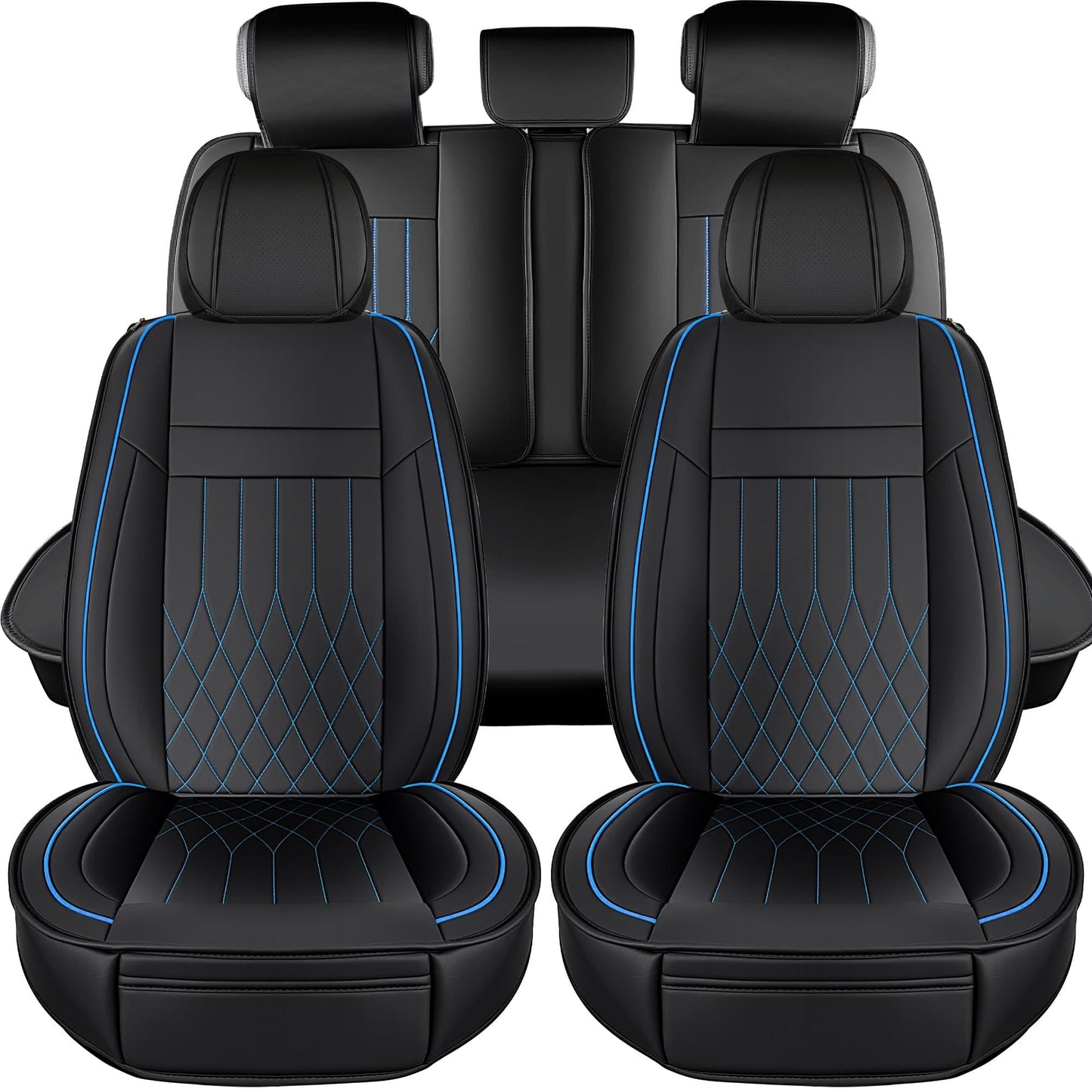 Premium Napa Fabric Waterproof Seat Covers - Year-Round Comfort for Honda, Toyota, and More. Ideal for Sedans and SUVs with Full Protection and Stylish Design for Road Adventures