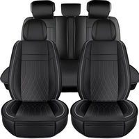 Premium Napa Fabric Waterproof Seat Covers - Year-Round Comfort for Honda, Toyota, and More. Ideal for Sedans and SUVs with Full Protection and Stylish Design for Road Adventures