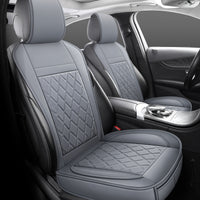 YOTRUTH Universal Front Seat Covers | Faux Leather, High-Back Bucket