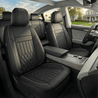 Premium Napa Fabric Waterproof Seat Covers - Year-Round Comfort for Honda, Toyota, and More. Ideal for Sedans and SUVs with Full Protection and Stylish Design for Road Adventures