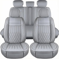 Premium Napa Fabric Waterproof Seat Covers - Year-Round Comfort for Honda, Toyota, and More. Ideal for Sedans and SUVs with Full Protection and Stylish Design for Road Adventures