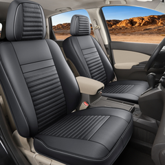 Tailored Fit for HONDA CRV Car Seat Covers | Complete Set with Waterproof Napa Fabric, Designed for Comfort & Style, Easy Installation, Breathable & Durable, Universal Fit for Enhanced Protection in All Weather Conditions