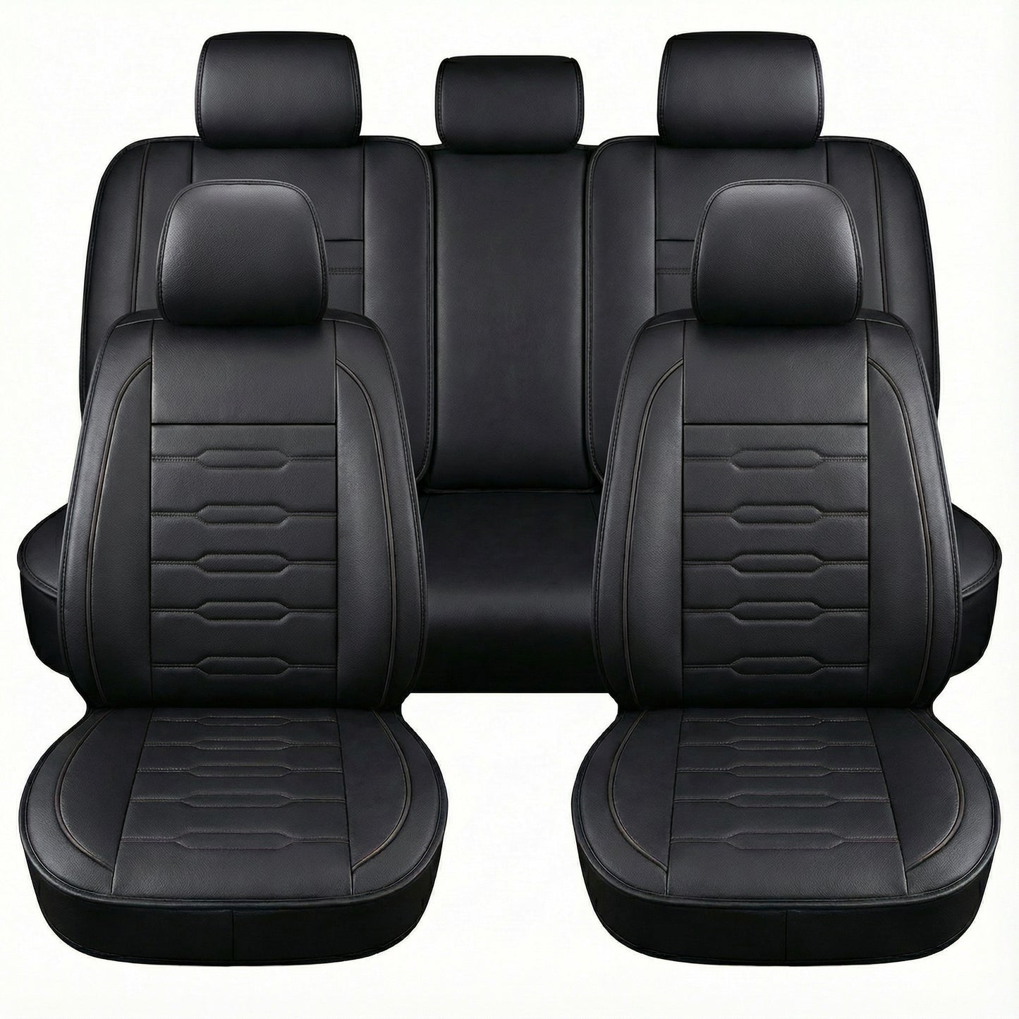 [Clearance] Car Seat Covers – Waterproof Seat Covers for Cars – Compatible with Honda Civic, Toyota Camry Corolla, Fit for Front Rear Seats Most Sedans SUV