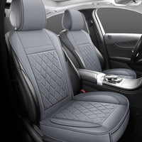 YOTRUTH Universal Front Seat Covers | Faux Leather, High-Back Bucket