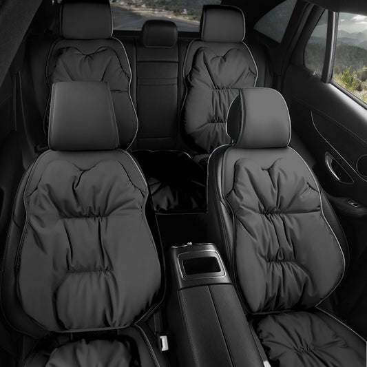 Universal Car Seat Covers for 5 Seats, Car Seat Cushion for Winter,Seat Protector with Non-Slip Back for All Workouts, All-Weather – Car Seat Cover