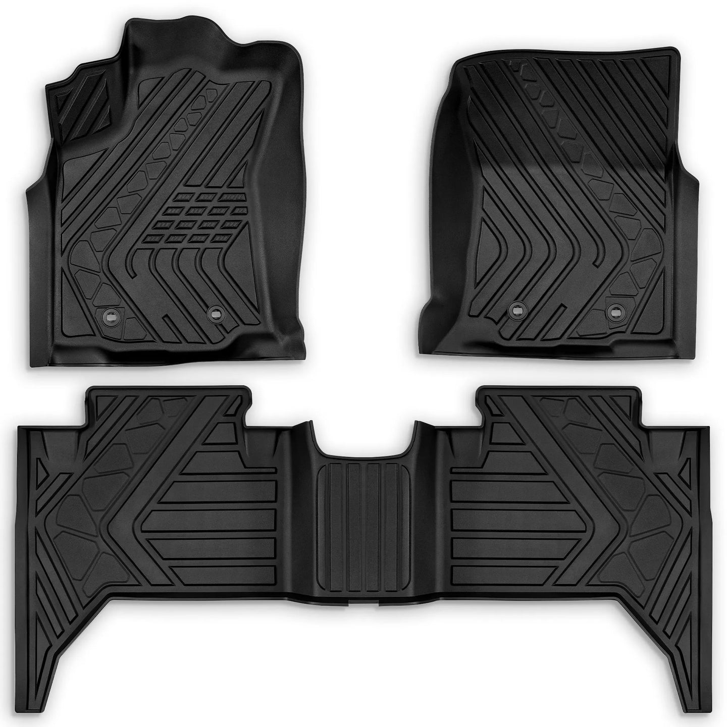 Yotruth Floor Mats for Toyota Tacoma 2018-2023 (Double Cab) SR | SR5 | Limited | TRD Off Road | TRD Sport Yotruth Floor Mats for Toyota Tacoma 2018-2023 (Double Cab) SR | SR5 | Limited | TRD Off Road | TRD Sport - Default Title - YOTRUTH