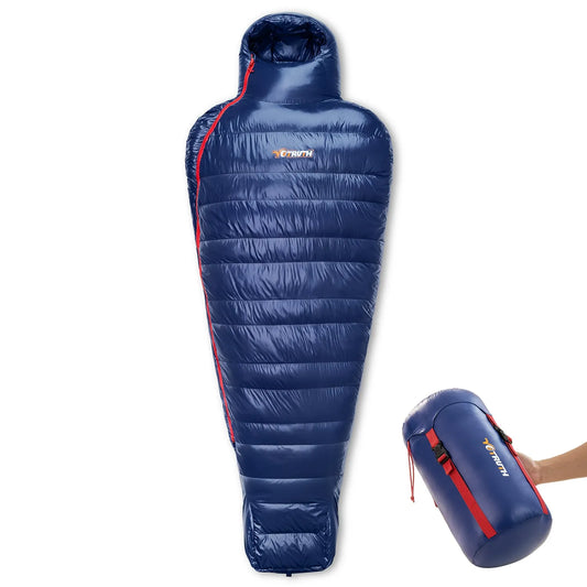 Yotruth Lightweight Down Mummy Sleeping Bag 20°F Yotruth Lightweight Down Mummy Sleeping Bag 20°F - Default Title - YOTRUTH