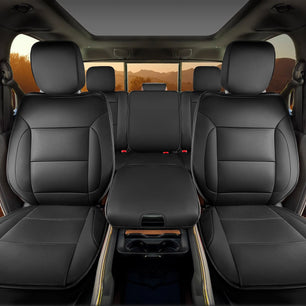 Yotruth Seat Covers for 2007-2025 Chevy Silverado/GMC Sierra 1500 Crew Cab & 2015-2025 Chevrolet /GMC 2500HD/3500HD|Full Set for Truck |Front & Rear, Black Yotruth Seat Covers for 2007-2025 Chevy Silverado/GMC Sierra 1500 Crew Cab & 2015-2025 Chevrolet /GMC 2500HD/3500HD|Full Set for Truck |Front & Rear, Black - Silverado(14-18)1500&(15-19)2500HD/3500HD Crew Cab - YOTRUTH