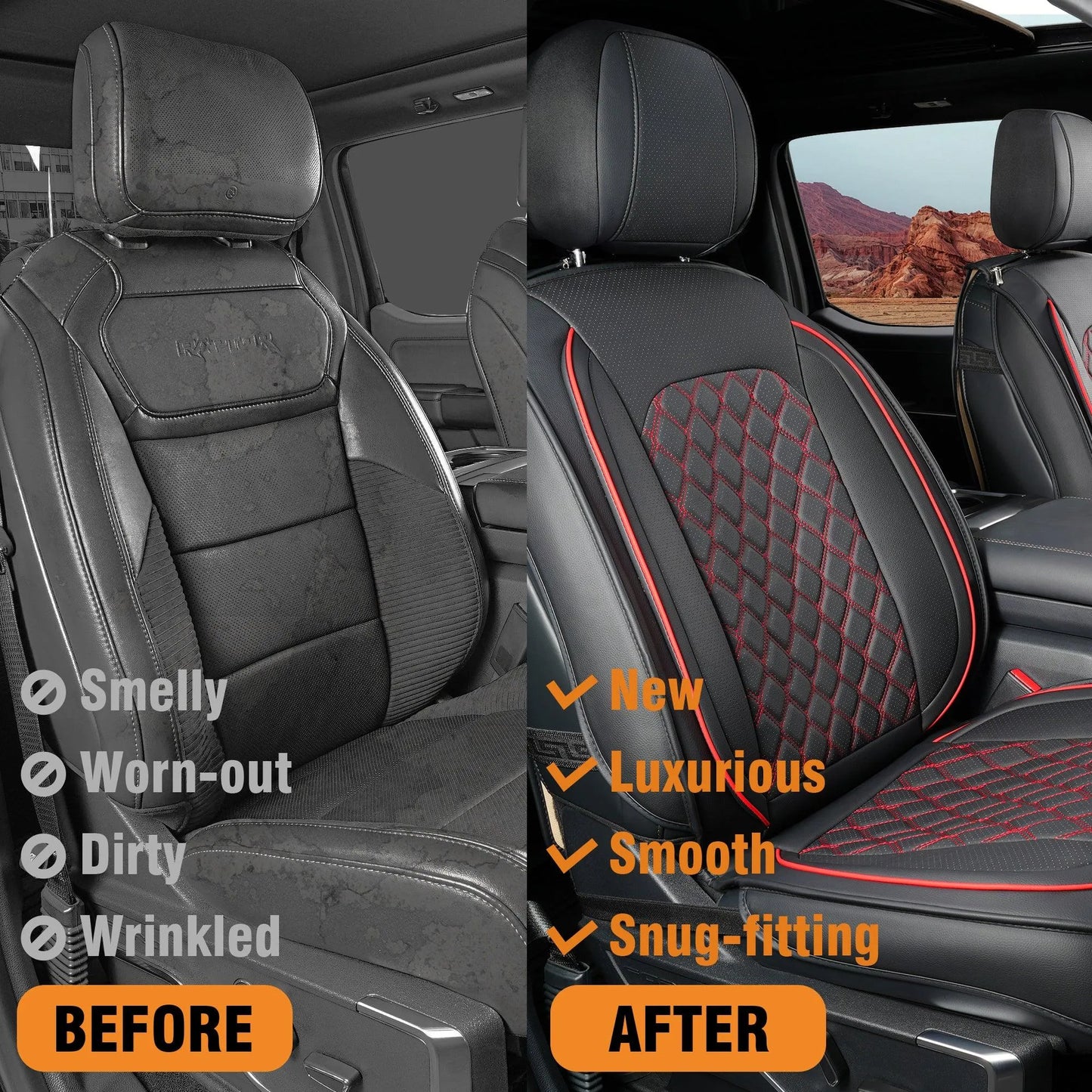 Ford F150 Seat Covers Custom Fit for 2009 to 2025 - YOTRUTH