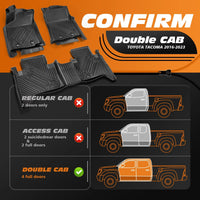 Yotruth Floor Mats for Toyota Tacoma - YOTRUTH