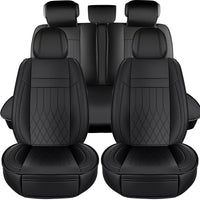 Premium Napa Fabric Waterproof Seat Covers - Year-Round Comfort for Honda, Toyota, and More. Ideal for Sedans and SUVs with Full Protection and Stylish Design for Road Adventures