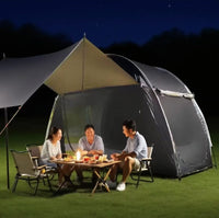 SUV Tailgate  Instant Pop-Up Car Tent , outdoor camping  , Portable Outdoor Sun Shade Shelter with Zipper Closure, Ideal for Road Trips and Field Adventures