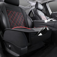 YOTRUTH Universal Front Seat Covers | Faux Leather, High-Back Bucket