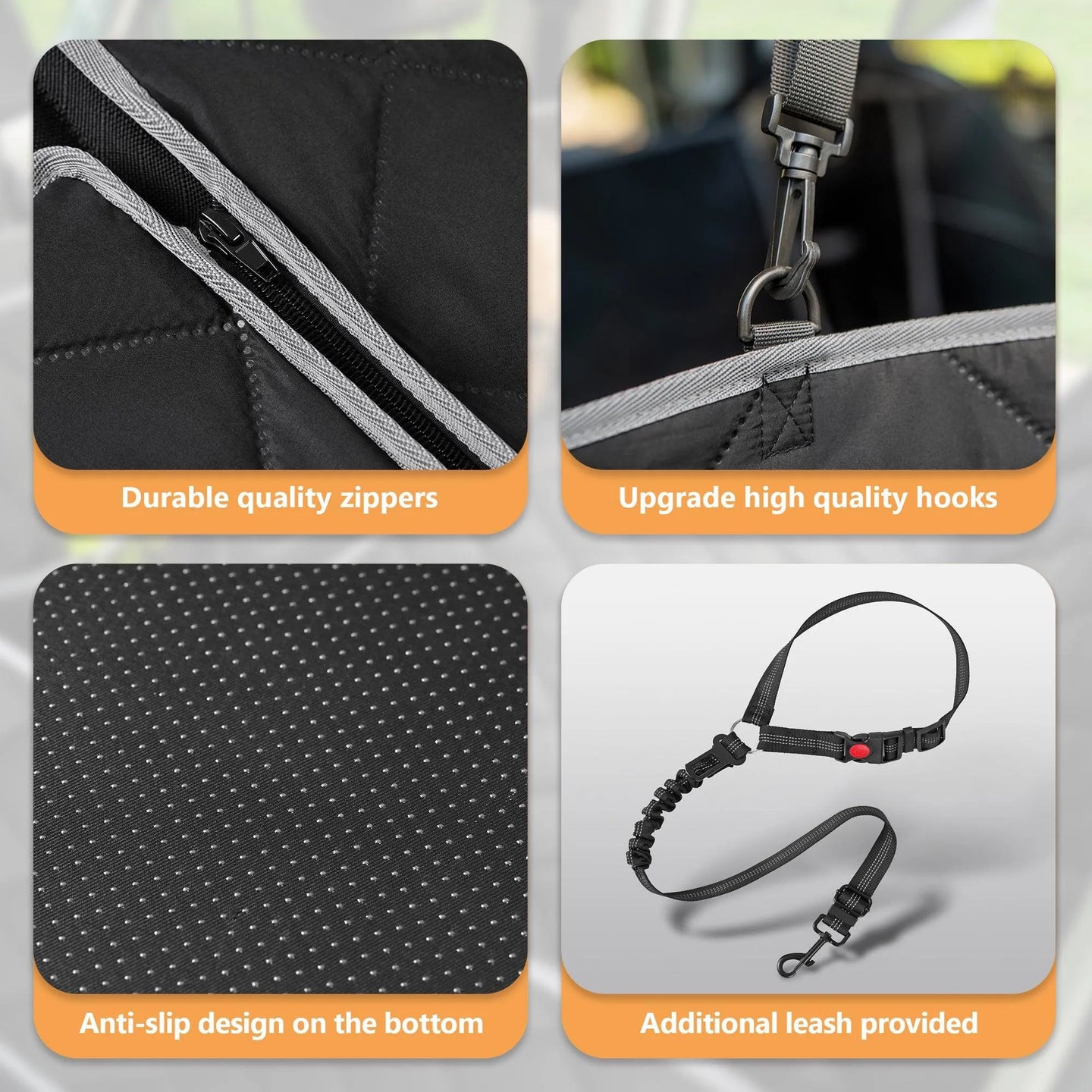 Dog Car Seat Cover for Back Seat Dog Car Seat Cover for Back Seat - Default Title - YOTRUTH