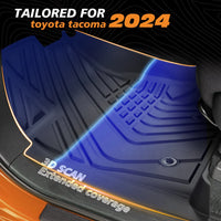 Yotruth Floor Mats for Toyota Tacoma 2024-2025 (Double Cab) SR | SR5 | Limited | TRD Off Road | TRD Sport Yotruth Floor Mats for Toyota Tacoma 2024-2025 (Double Cab) SR | SR5 | Limited | TRD Off Road | TRD Sport - Default Title - YOTRUTH