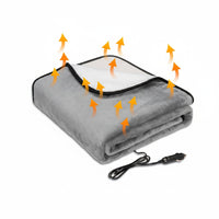 Heated Car Blanket, Portable Heated Blanket for Travel, Electric Blanket for Car, Truck, SUV, RV, Electric Blankets, Electric Blankets Clearance Deal, Soft & Warm Heating Solution for Winter Comfort, Christmas Gifts, Blankets for Cars