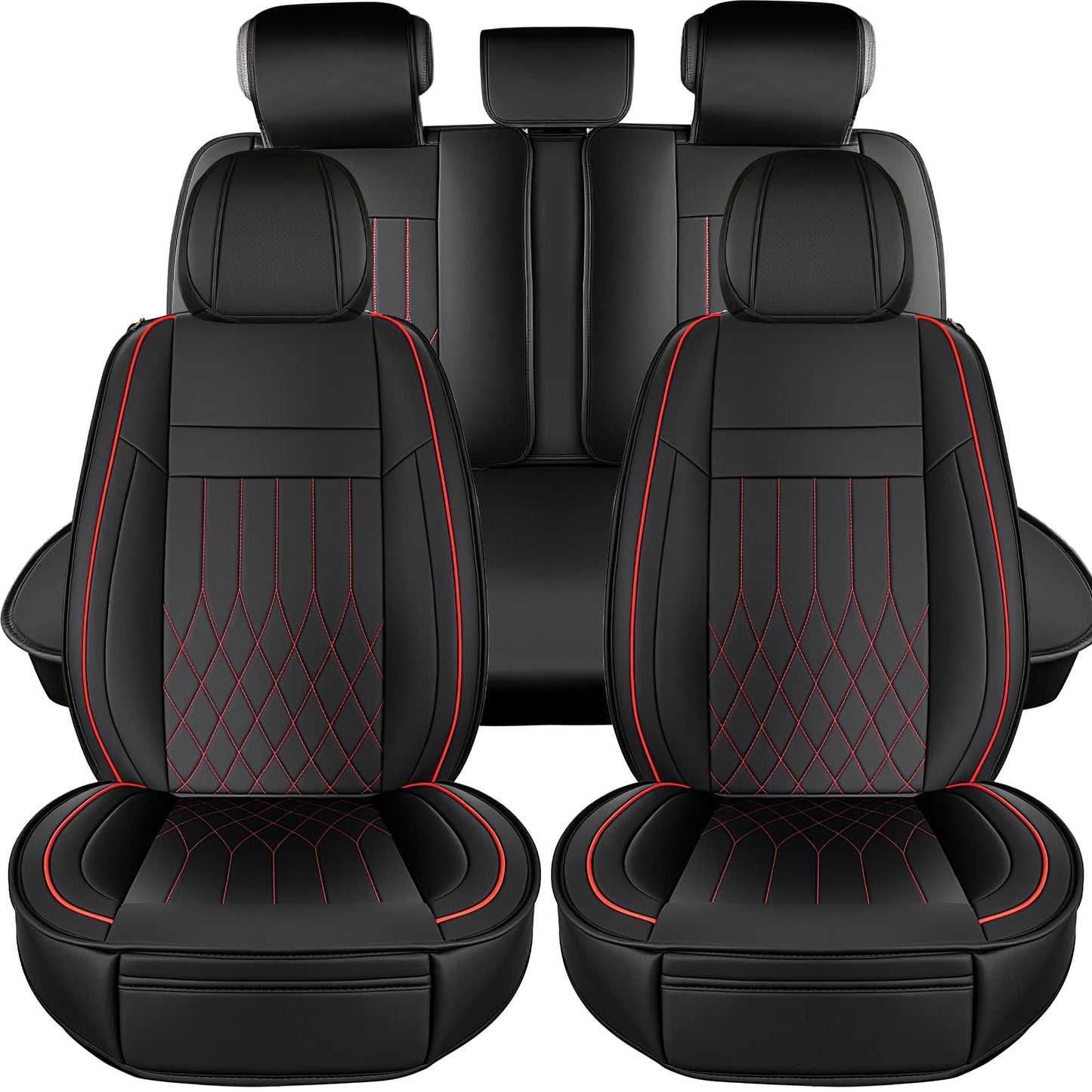 Premium Napa Fabric Waterproof Seat Covers - Year-Round Comfort for Honda, Toyota, and More. Ideal for Sedans and SUVs with Full Protection and Stylish Design for Road Adventures