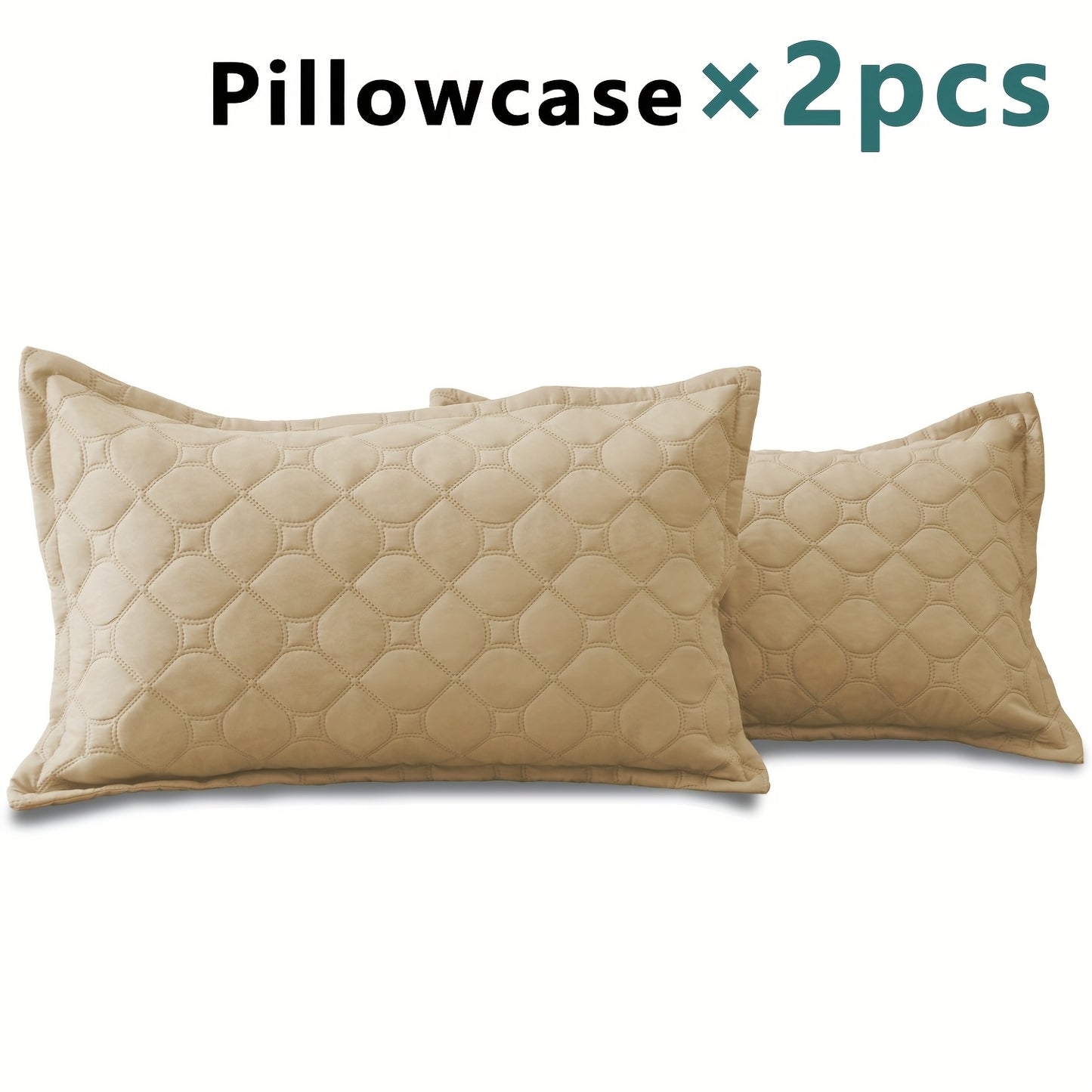 Waterproof Mattress Protector，Machine Washable Fitted Sheet，Anti-slip and Anti-stain Protection，More Sizes Optional，Christmas Home Decor