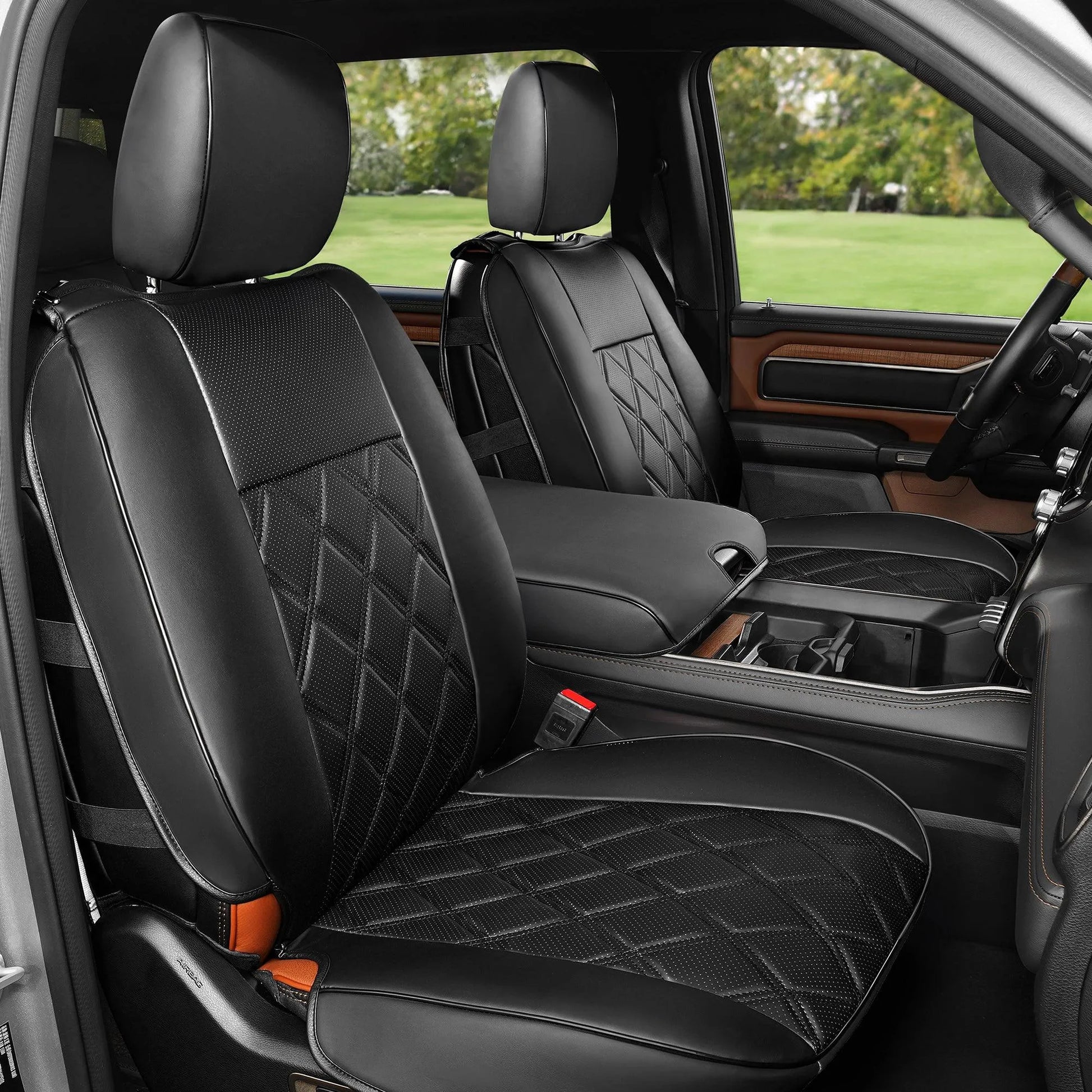 Yotruth for Tacoma Seat Covers Custom Fit For 2016-2023 Crew Double Access Cab/Extended Cab Toyota Tacoma Black Yotruth for Tacoma Seat Covers Custom Fit For 2016-2023 Crew Double Access Cab/Extended Cab Toyota Tacoma Black - Black / Full Set - YOTRUTH