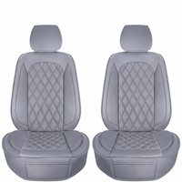 Nappa Fabric Luxury Waterproof Car Seat Covers - All-Season Cushion Fit for Honda Civic, Toyota Camry, Corolla, and More. Perfect for Sedans and SUVs with Front and Rear Protection - Enhanced Comfort and Style for Road Trips