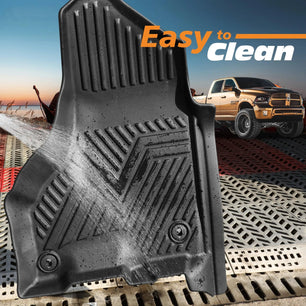 Yotruth Floor Mats for 2013-2018 Dodge Ram 1500/2500/3500 Crew Cab & 2019-2024 Ram 1500 Classic Crew Cab Yotruth Floor Mats for 2013-2018 Dodge Ram 1500/2500/3500 Crew Cab & 2019-2024 Ram 1500 Classic Crew Cab - Default Title - YOTRUTH