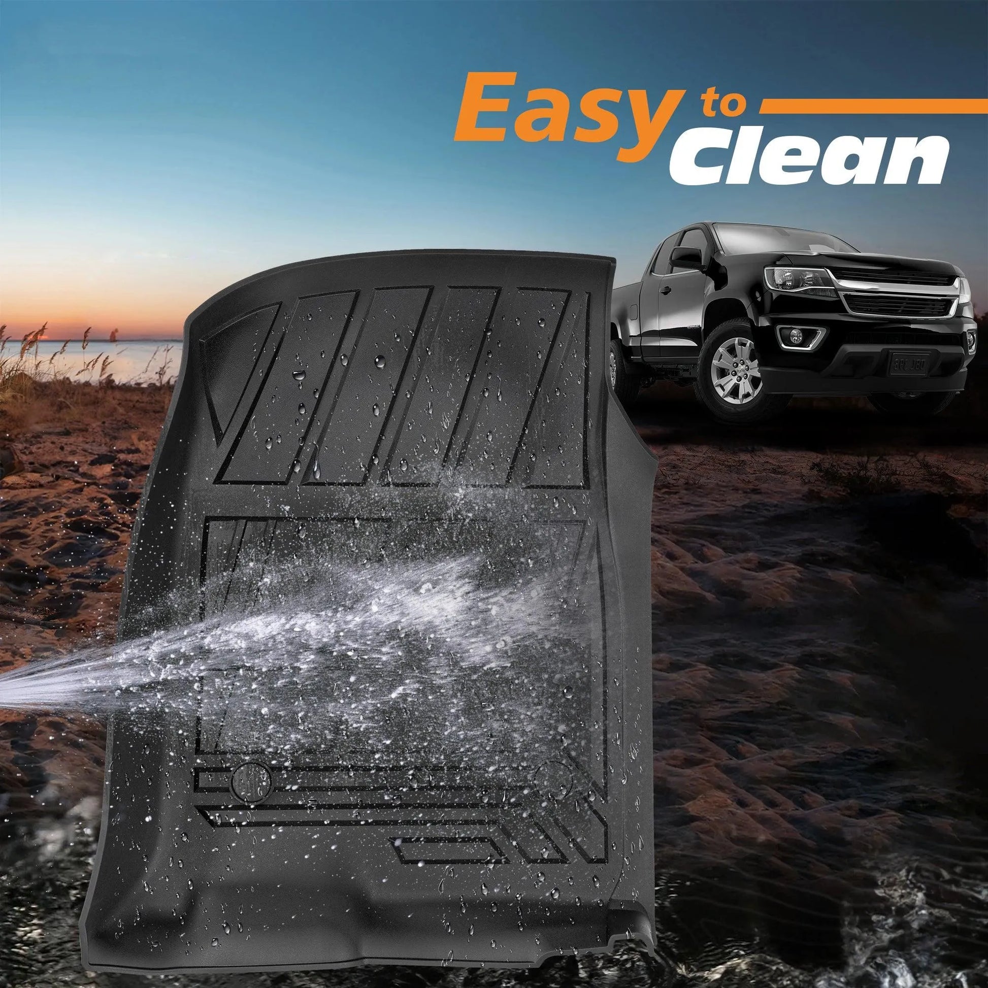 Yotruth Floor Mats for 2019-2024 Chevrolet Silverado/GMC Sierra 1500 Crew Cab & 2020-2024 Chevy/GMC 2500HD/3500HD Yotruth Floor Mats for 2019-2024 Chevrolet Silverado/GMC Sierra 1500 Crew Cab & 2020-2024 Chevy/GMC 2500HD/3500HD - Default Title - YOTRUTH