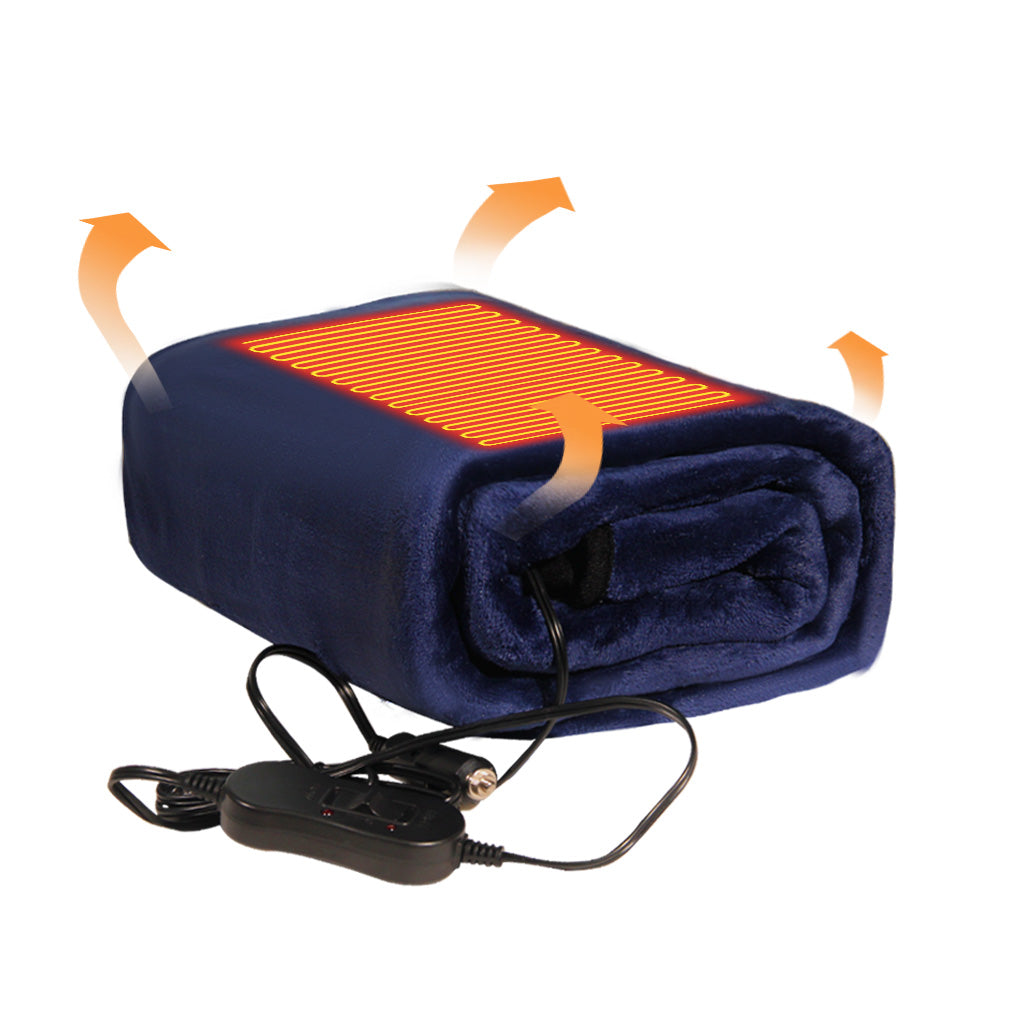 12-Volt Heated Car Blanket For Winter, Portable Heated Blanket For Travel, Electric Blanket For Car, Truck, SUV, RV, Electric Blankets, Electric Blankets Clearance Sale, As A Christmas Gift, Girly Car Staff