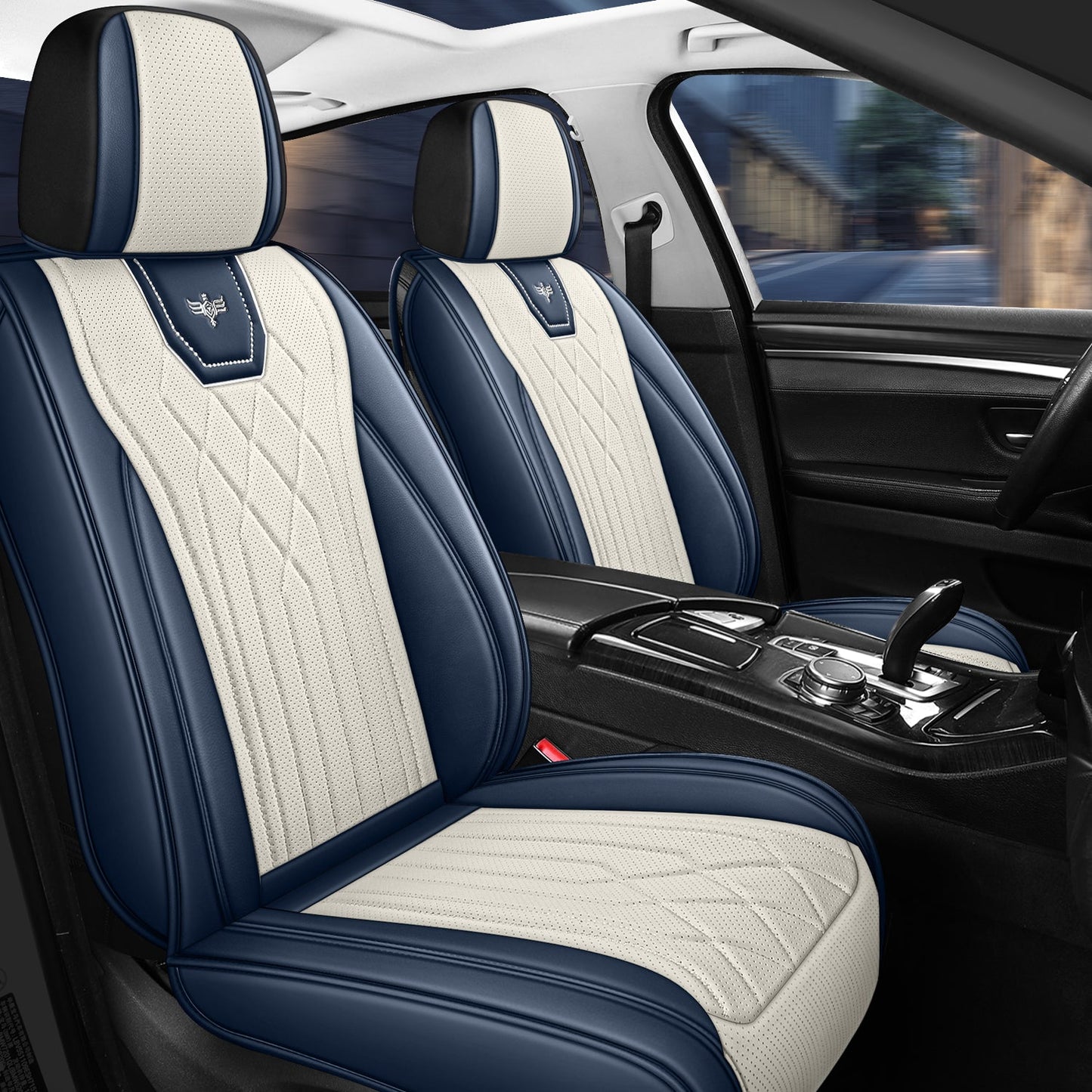 2&5-Seat Car Seat Covers, Full Coverage All-Season Car Seat Cushions, Auto Accessories, Vehicle Interior Upgrade, Stylish Car Covers, Soft Cushioning, Easytoclean Material, Longdistance Drivers, Christmas gift